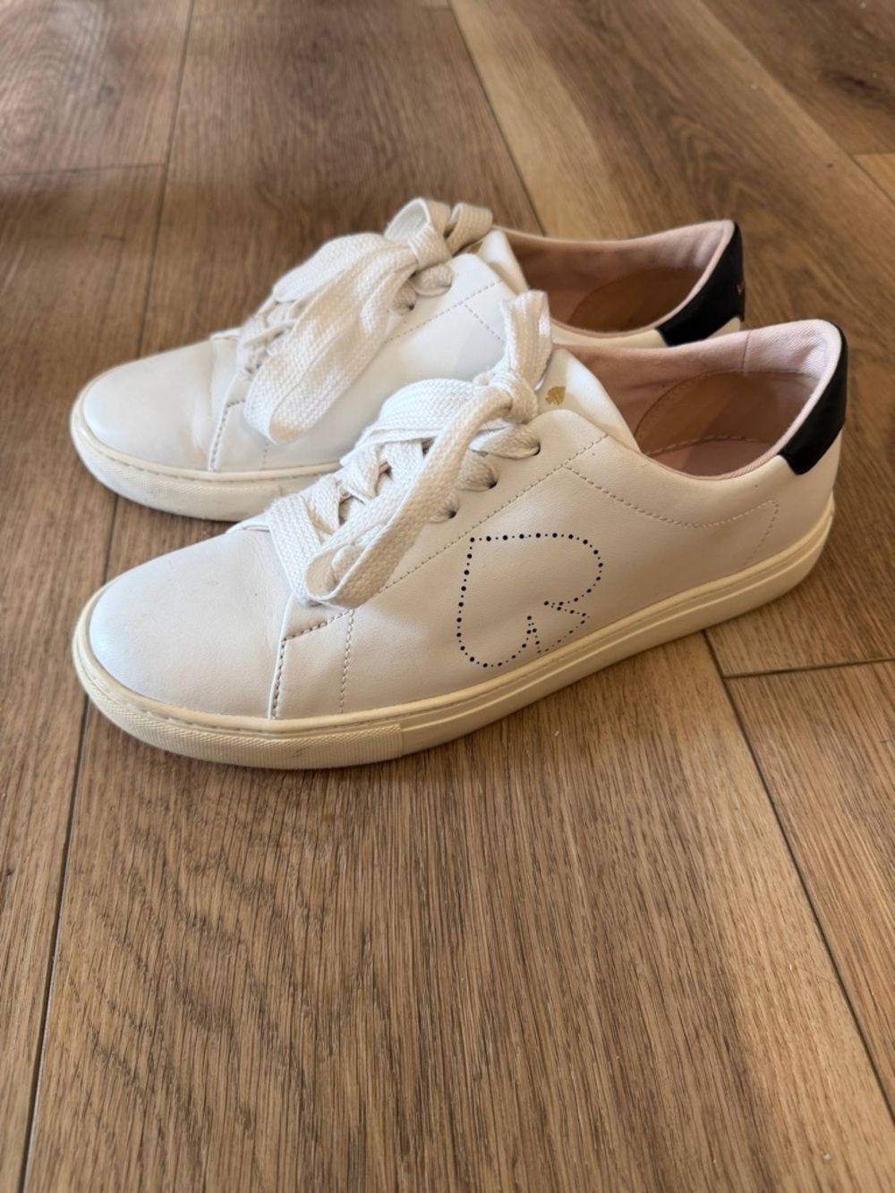 Kate Spade Angelise Leather Sneakers Size 10